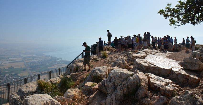 Mount Abel - overlooking Capernaum and Galilee
