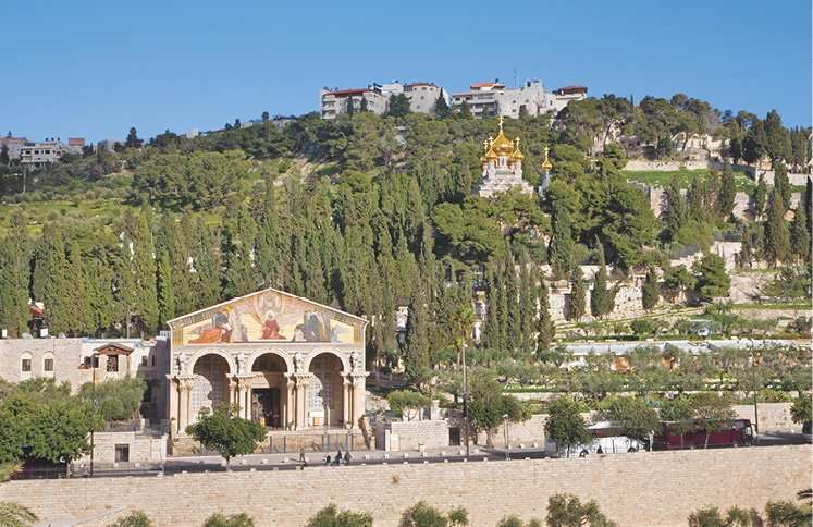 Was Jesus Crucified and Buried on the Mount of Olives?