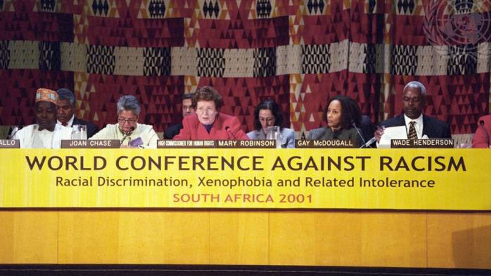 The U.N. World Conference against Racism in Durban, South Africa in 2001. (UN Photo)