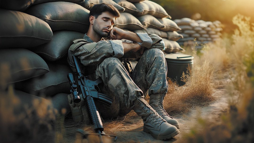 Soldier Asleep